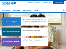 'hmsa.com' screenshot