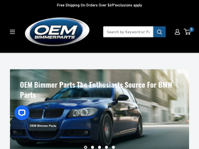 'oembimmerparts.com' screenshot