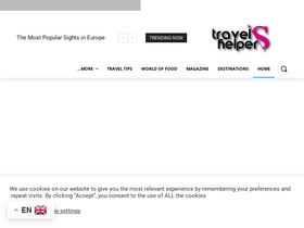 'travelshelper.com' screenshot