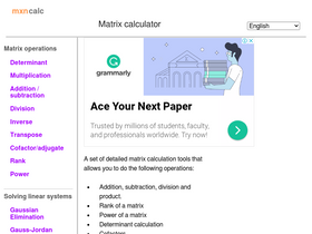 'mxncalc.com' screenshot