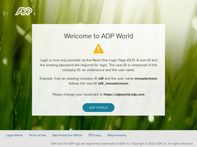 'adpworld.de' screenshot