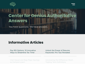 'cgaa.org' screenshot