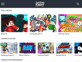 'juegos.games' screenshot