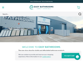 'easybathrooms.com' screenshot