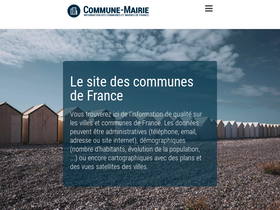 'commune-mairie.fr' screenshot
