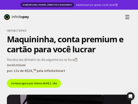 'infinitepay.io' screenshot