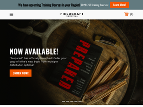 'fieldcraftsurvival.com' screenshot