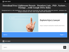 'freepreset.net' screenshot