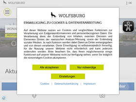'wolfsburg.de' screenshot