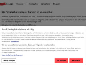 'motoscout24.ch' screenshot