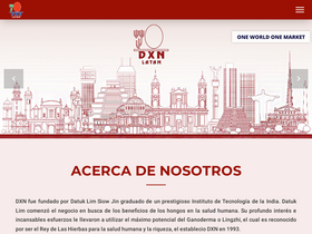 'dxn2ulatam.com' screenshot