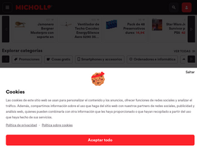 'michollo.com' screenshot