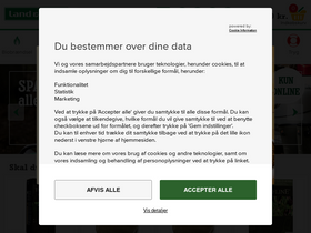 'landogfritid.dk' screenshot