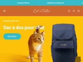 cat-trotter.com homepage screenshot