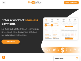 'paymytuition.com' screenshot