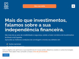 'cmcapital.com.br' screenshot