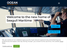 'seagull.no' screenshot