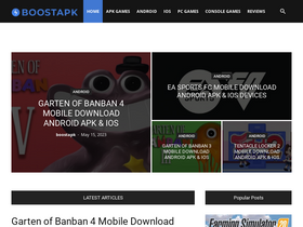 'boostapk.com' screenshot