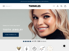 Twinkles homepage screenshot