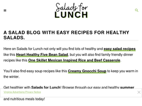 'salads4lunch.com' screenshot
