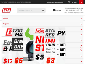 'glockstore.com' screenshot