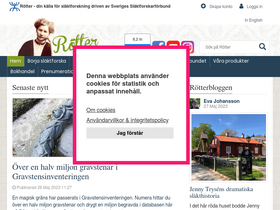 'rotter.se' screenshot
