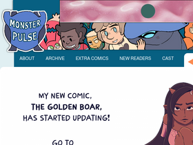 'monster-pulse.com' screenshot