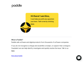 'paddle.net' screenshot