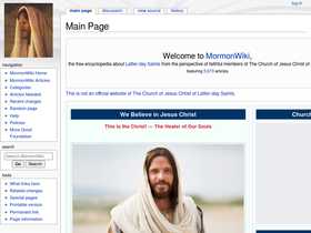 'mormonwiki.com' screenshot