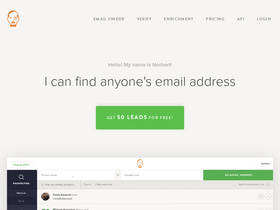 'voilanorbert.com' screenshot