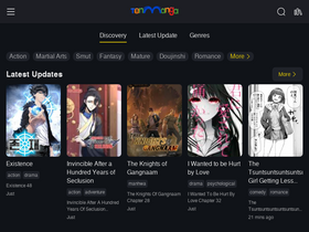 'tenmanga.com' screenshot