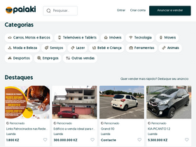'paiaki.com' screenshot