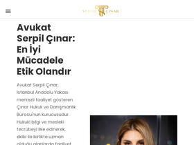 'cinar.av.tr' screenshot