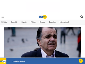 'lafm.com.co' screenshot
