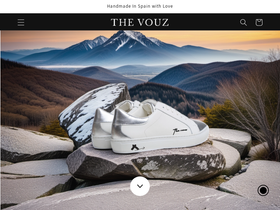 the-vouz.com homepage screenshot