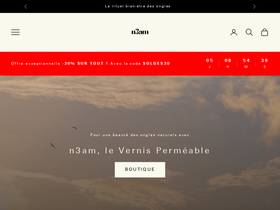 n3am.fr homepage screenshot