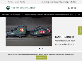 'tankmuseumshop.org' screenshot