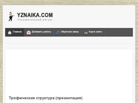 'yznaika.com' screenshot