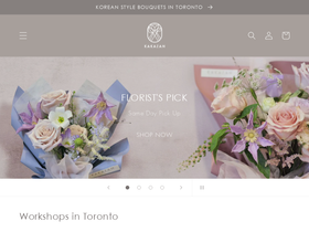 kakazan.ca homepage screenshot