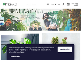 'kytkasem.cz' screenshot