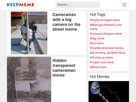 'keepmeme.com' screenshot