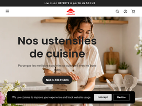 cuisinejd.fr homepage screenshot