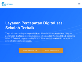 'smpbaiturrahman.mysch.id' screenshot