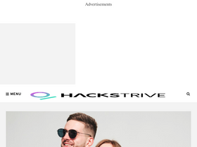 'hackstrive.com' screenshot