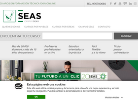 'seas.es' screenshot