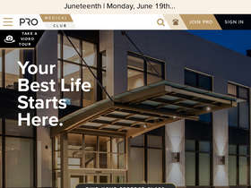 'proclub.com' screenshot