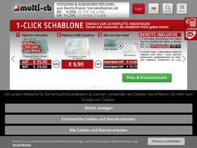 'multi-circuit-boards.eu' screenshot