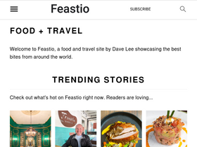'feastio.com' screenshot