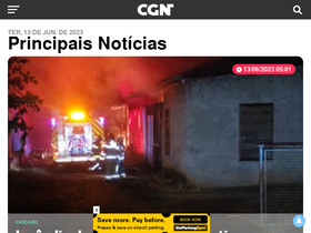 'cgn.inf.br' screenshot