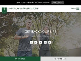 'lispine.com' screenshot